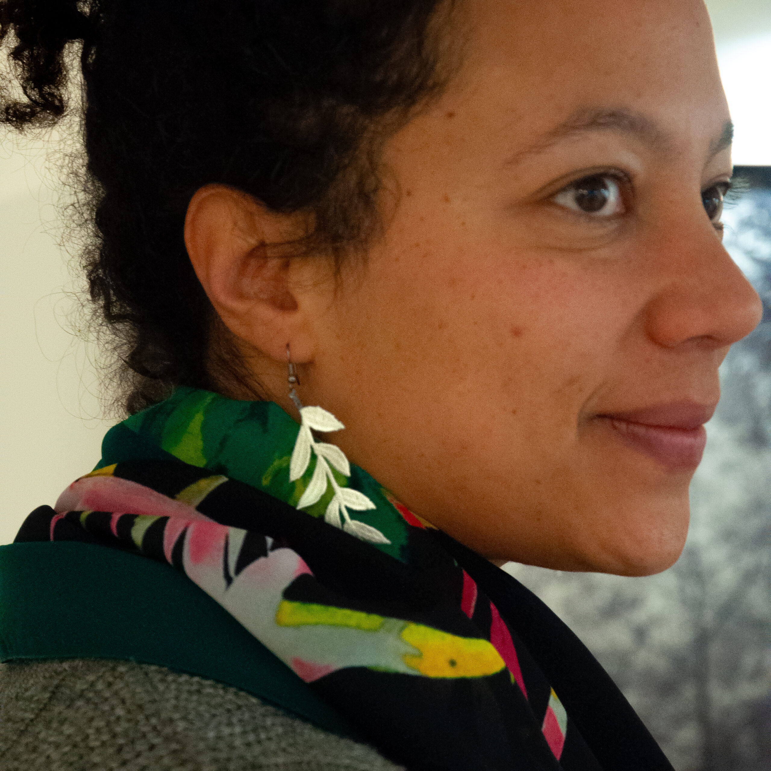 Boucles d&rsquo;oreilles Branches Dentelles