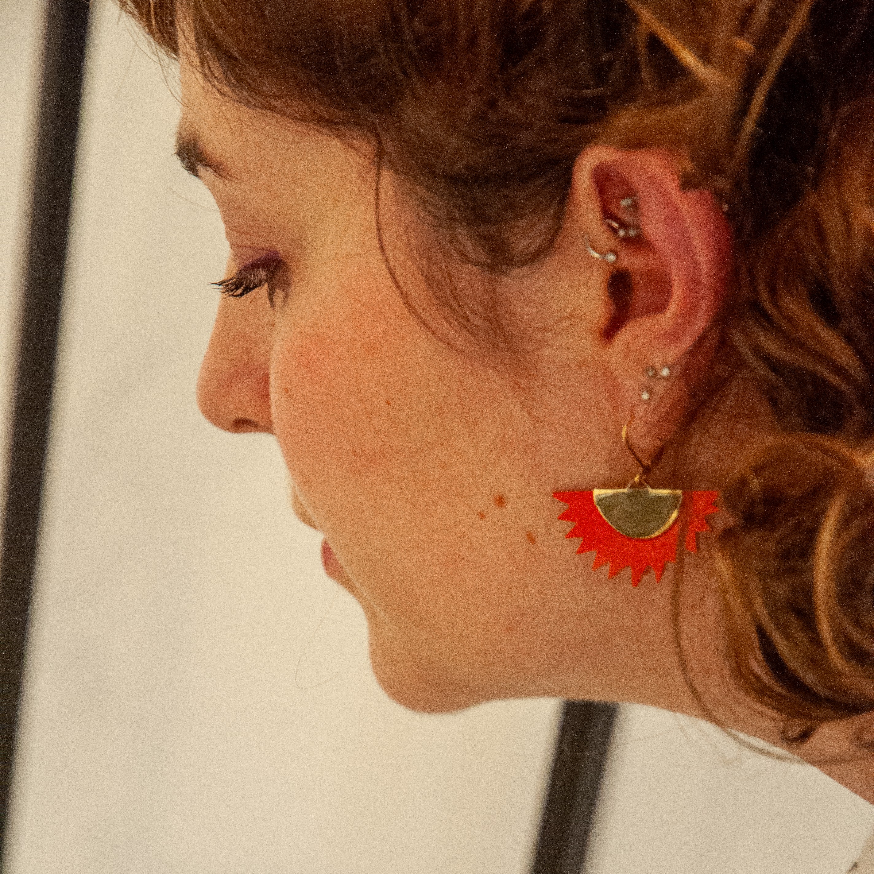 Boucles d&rsquo;oreilles fleurs fragiles